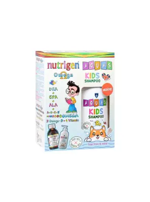 Nutrigen Omega 3 Portakal Aromalı 200 ml - Aquas Kids Şampuan Hediye - - Nutrigen
