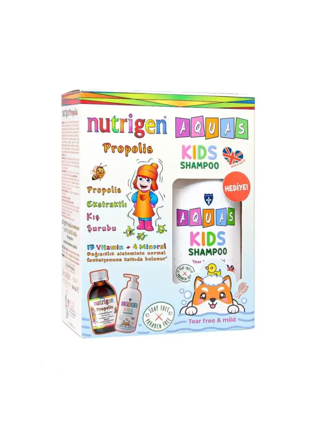 Nutrigen Propolis 200 ml - Aquas Kids Şampuan Hediye - - 1