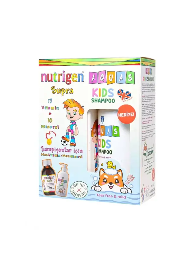 Outlet - Nutrigen Supra 200 ml - Aquas Kids Şampuan Hediye - 1
