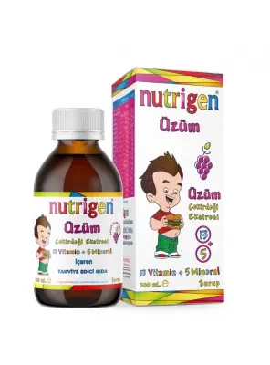 Nutrigen Üzüm Çekirdeği Ekstreli Şurup 200 ml - Nutrigen