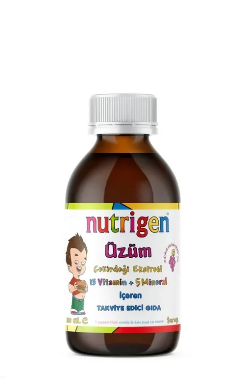 OUTLET - Nutrigen Üzüm Çekirdeği Ekstreli Şurup 200 ml - 1