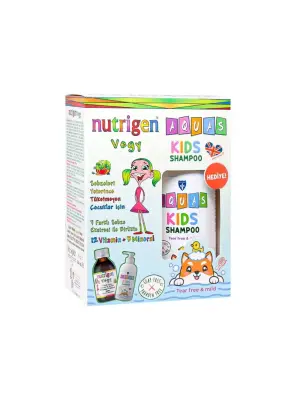 OUTLET - Nutrigen Vegy 200 ml - Aquas Kids Şampuan Hediye - Nutrigen