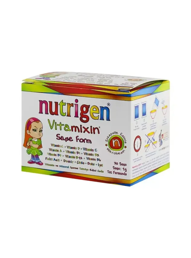 Nutrigen Vitamixin Toz Formunda 30 Saşe Form - 1