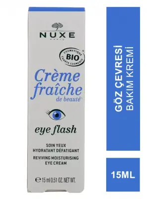 Nuxe Creme Fraiche Eye Flash Soin Yeux Göz Çevresi Bakım Kremi 15 ml - 1