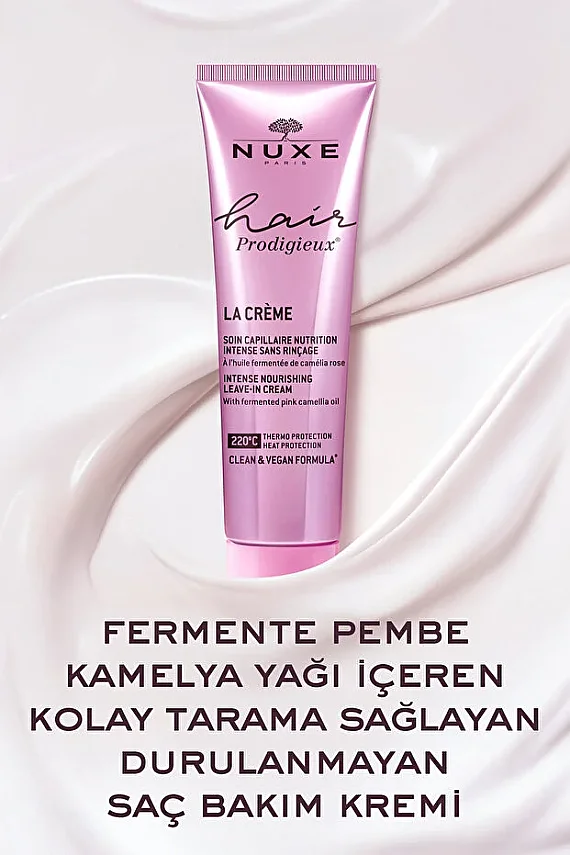 Nuxe Hair Prodigieux La Creme - Yoğun Besleyici Durulanmayan Saç Bakım Kremi - 100 ml - 4