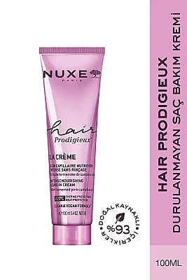 Nuxe Hair Prodigieux La Creme - Yoğun Besleyici Durulanmayan Saç Bakım Kremi - 100 ml - Nuxe