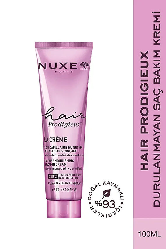 Nuxe Hair Prodigieux La Creme - Yoğun Besleyici Durulanmayan Saç Bakım Kremi - 100 ml - 1
