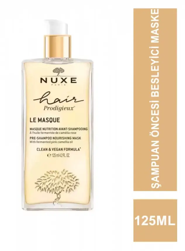 Nuxe Hair Prodigieux Le Masque - Şampuan Öncesi Besleyici Maske - 125ml - 1