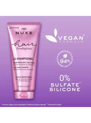 Nuxe Hair Prodigieux Le Shampooing - Yoğun Parlaklık Veren Şampuan - 200 ml - 2