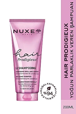 Nuxe Hair Prodigieux Le Shampooing - Yoğun Parlaklık Veren Şampuan - 200 ml - Nuxe