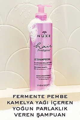Nuxe Hair Prodigieux Le Shampooing - Yoğun Parlaklık Veren Şampuan - 400 ml - 2