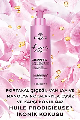 Nuxe Hair Prodigieux Le Shampooing - Yoğun Parlaklık Veren Şampuan - 400 ml - 4