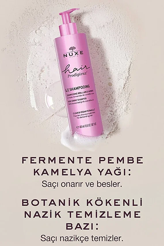Nuxe Hair Prodigieux Le Shampooing - Yoğun Parlaklık Veren Şampuan - 400 ml - 5