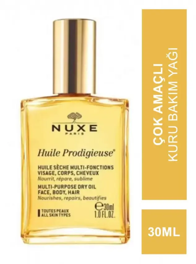 Nuxe Huile Prodigieuse Çok Amaçlı Kuru Bakım Yağı 30ml - 1