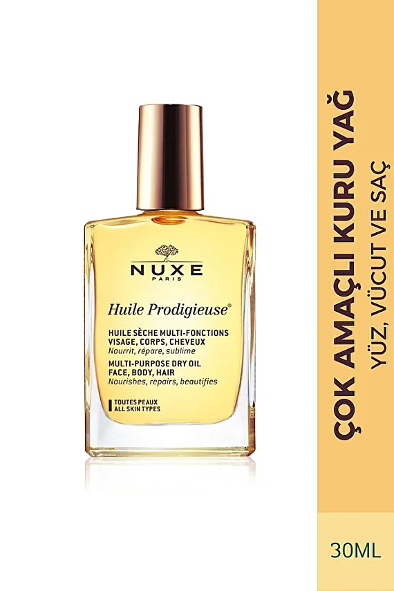 Nuxe Huile Prodigieuse Çok Amaçlı Kuru Bakım Yağı 30ml - 1