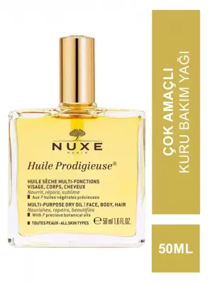 Nuxe Huile Prodigieuse Çok Amaçlı Kuru Bakım Yağı 50 ml - Nuxe
