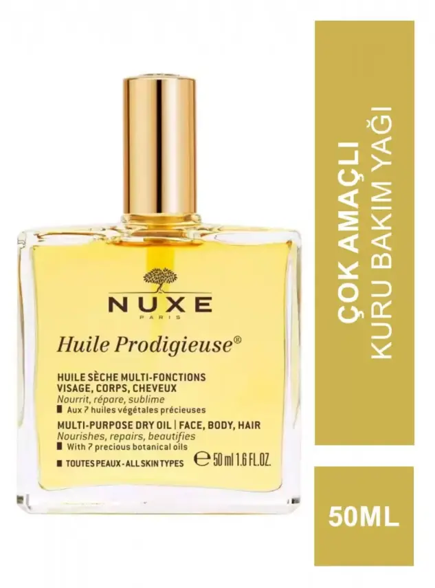 Nuxe Huile Prodigieuse Çok Amaçlı Kuru Bakım Yağı 50 ml - 1