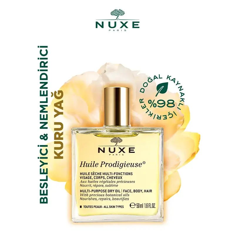 Nuxe Huile Prodigieuse Çok Amaçlı Kuru Bakım Yağı 50 ml - 5