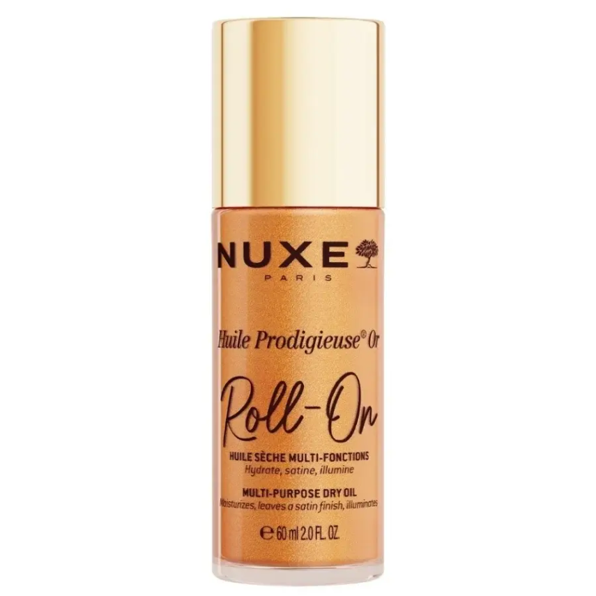 Nuxe Huile Prodigieuse OR Altın Parıltılı Çok Amaçlı Kuru Yağ Roll-On 60ml - 1