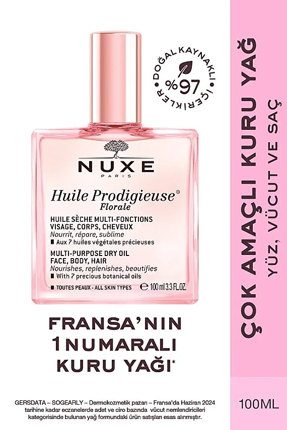 Nuxe Huile Prodigieuse Floral Kuru Yağ 100 ml - 1