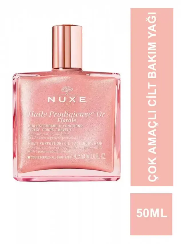 Nuxe Huile Prodigieuse Florale Or Çok Amaçlı Kuru Yağ 50 ml - 1