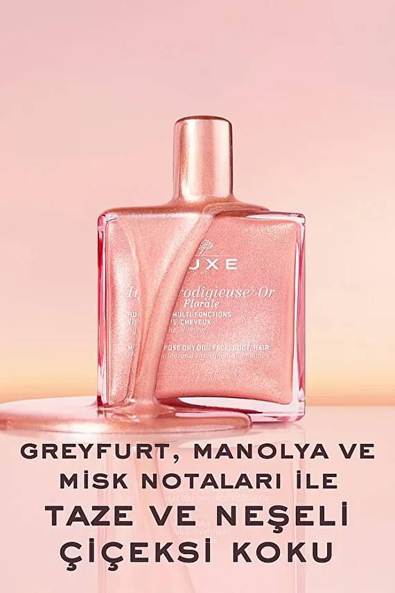 Nuxe Huile Prodigieuse Florale Or Çok Amaçlı Kuru Yağ 50 ml - 6