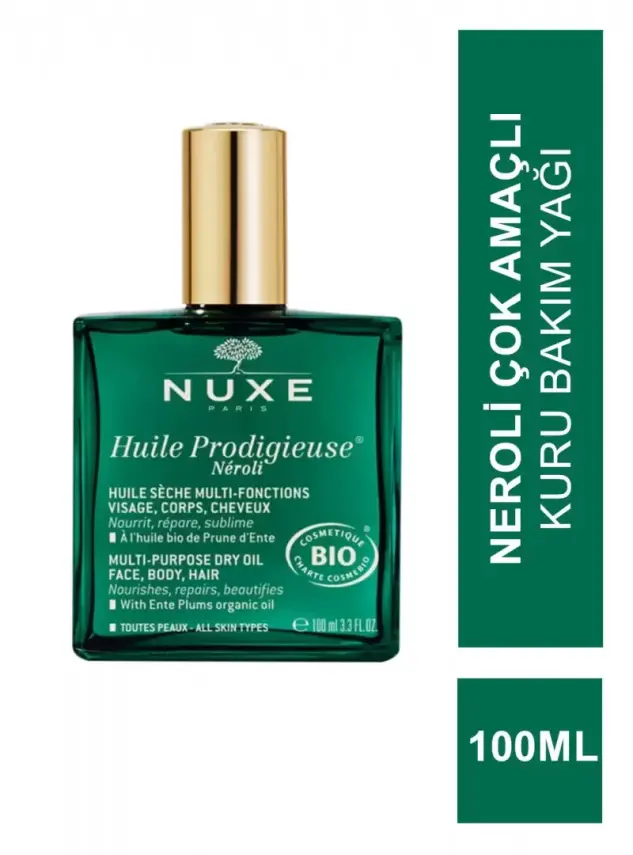 Nuxe Huile Prodigieuse Neroli Çok Amaçlı Kuru Bakım Yağı 100 ml - 1