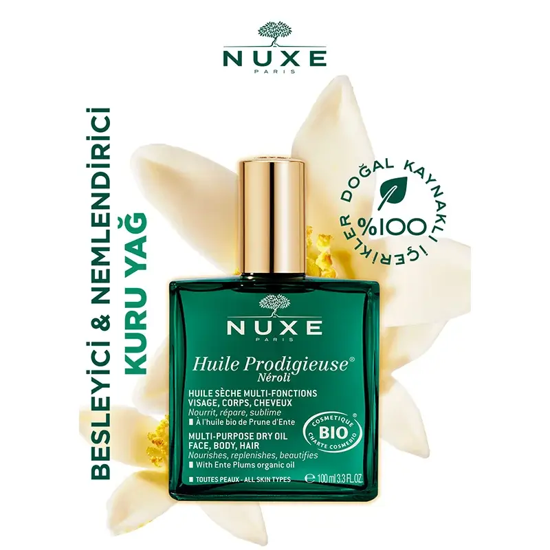 Nuxe Huile Prodigieuse Neroli Çok Amaçlı Kuru Bakım Yağı 100 ml - 3
