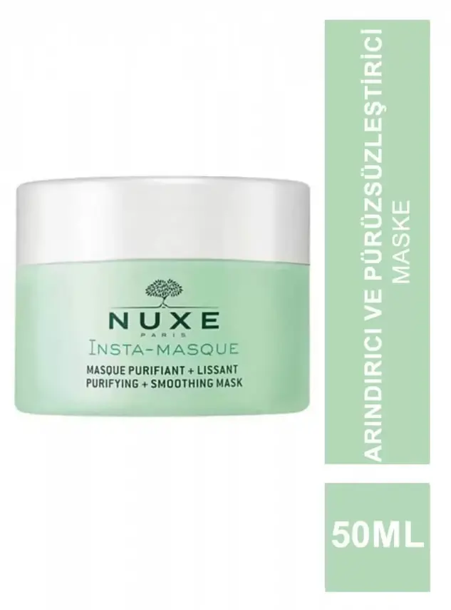Nuxe Insta-Masque Purifying Smoothing Mask - Arındırıcı ve Pürüzsüzleştirici Maske 50ml - 1