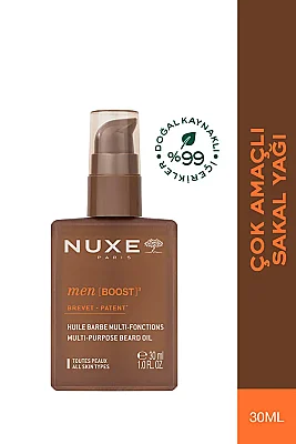 Nuxe Men Boost Çok Amaçlı Sakal Bakım Yağı 30 ml - Nuxe