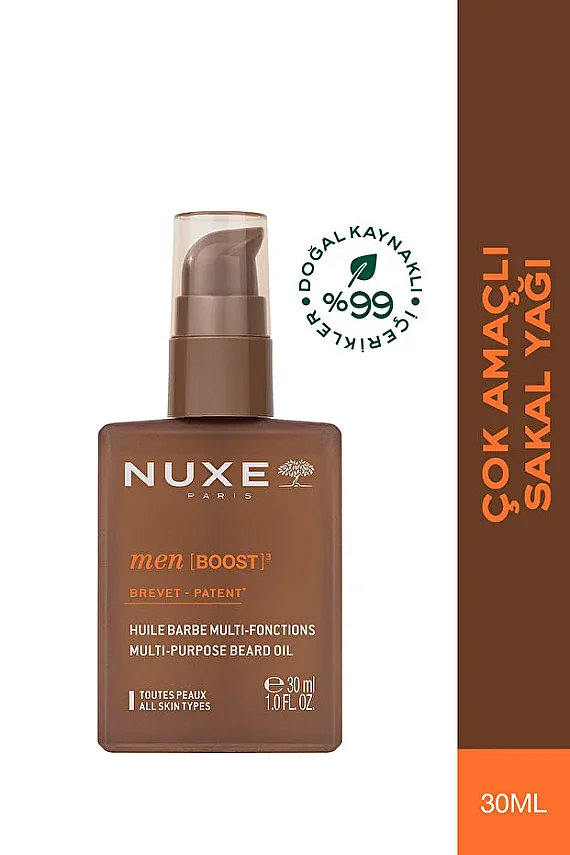 Nuxe Men Boost Çok Amaçlı Sakal Bakım Yağı 30 ml - 1