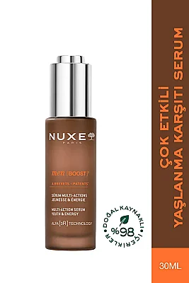 Nuxe Men Boost Erkek İçin Yaşlanma Karşıtı Çok Amaçlı Serum 30 ml - Nuxe