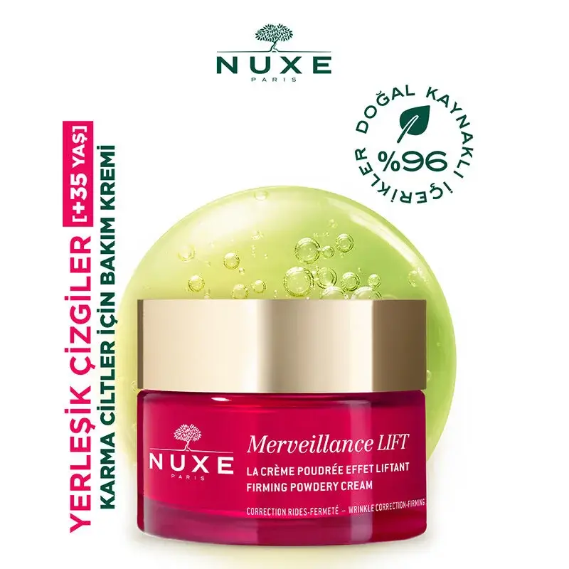 Nuxe Merveillance Lift Firming Powder Day Creme - Normal &Karma Ciltler 50 ml - 3