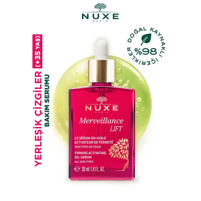 Nuxe Merveillance Lift Firming Sıkılaştırıcı Toparlayıcı Yağ Serum 30 ml - 3