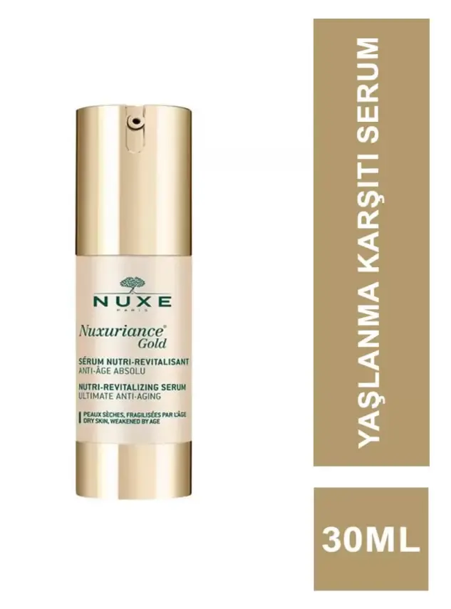 Nuxe Nuxuriance Gold Nutri Revitalizing Yaşlanma Karşıtı Serum 30 ml - 1