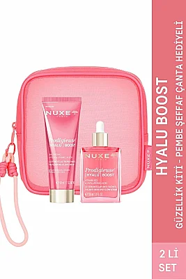 Nuxe Prodigieuse Hyalu Boost Bakım Seti Plump Glow Routine - Nuxe
