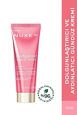 Nuxe Prodigieuse Hyalu Boost Dolgunlatırıcı ve Aydınlatıcı Nemlendirici Krem 50ml - Nuxe