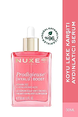 OUTLET - Nuxe Prodigieuse Hyalu Boost Koyu Leke Karşıtı Aydınlatıcı Serum 30ml - Nuxe
