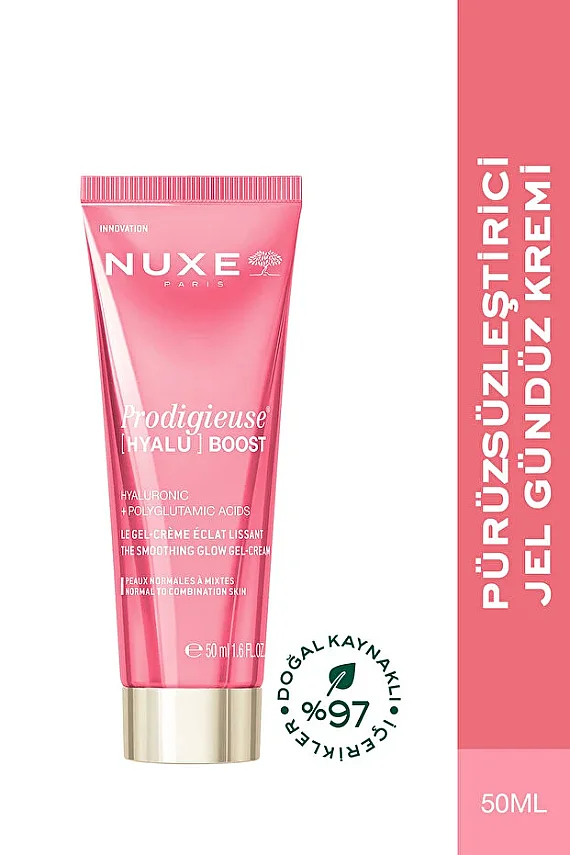 Nuxe Prodigieuse Hyalu Boost Pürüzsüzleştirici ve Aydınlatıcı Jel Krem 50ml - 1