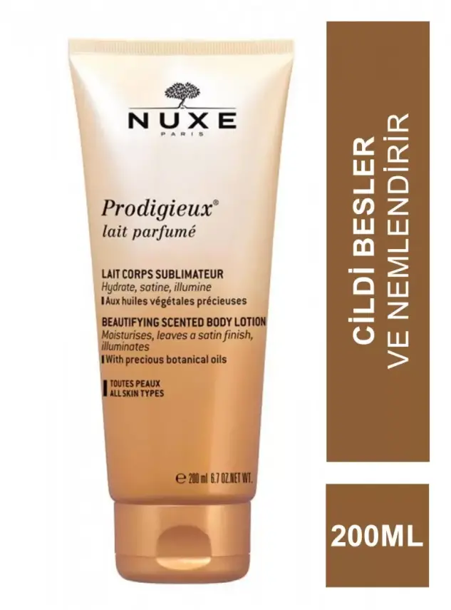 Nuxe Prodigieux Body Lotion Lait Parfume Vücut Sütü 200 ml - 3