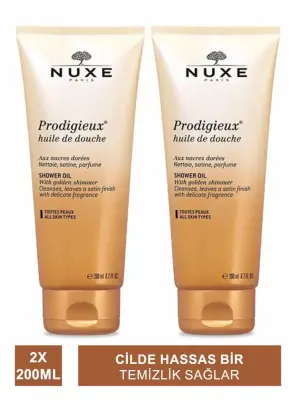 Nuxe Prodigieux Huile De Douche Duş Yağı 200ml x 2 Adet - Nuxe