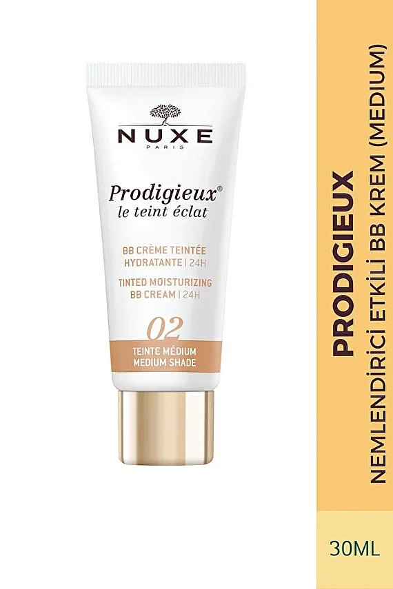 Nuxe Prodigieux Tinted Moisturizing BB Cream - 02 Medium 30 ml - 1