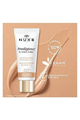 Nuxe Prodigieux Tinted Moisturizing BB Cream - 02 Medium 30 ml - 3