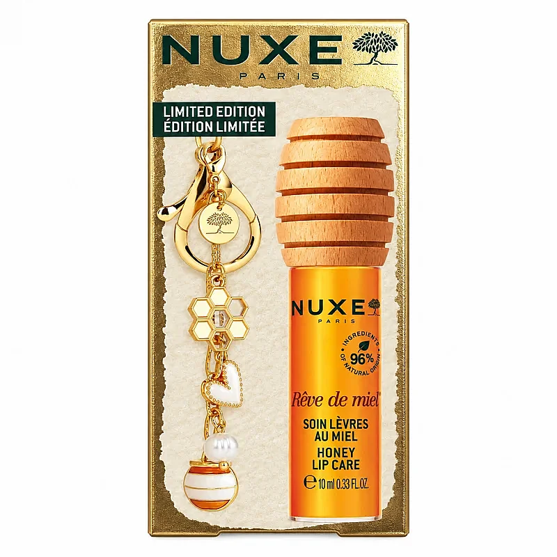 Nuxe Reve de Miel Besleyici Dudak Balı 10 ML – Charm Aksesuarlı - 1