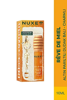 Nuxe Reve de Miel Besleyici Onarıcı Parıltılı Dudak Balı (Peluş Charmlı) - Nuxe