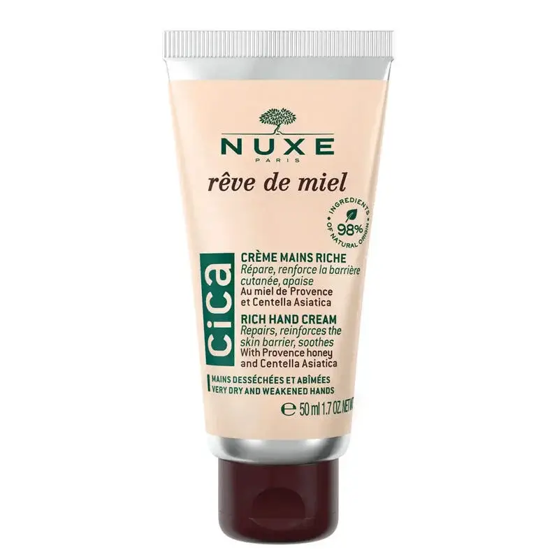 Nuxe Reve De Miel Cica Rich Hand Cream Yoğun El Bakım Kremi 50 ml - 1