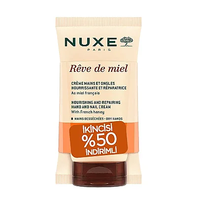 Nuxe Reve de Miel Creme Mains et Ongles 2x50 ml - Nuxe