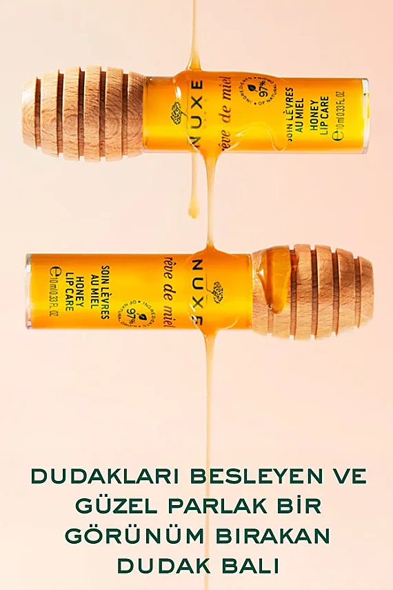 Nuxe Reve De Miel Honey Lip Care Dudak Balı 10 ml - 4