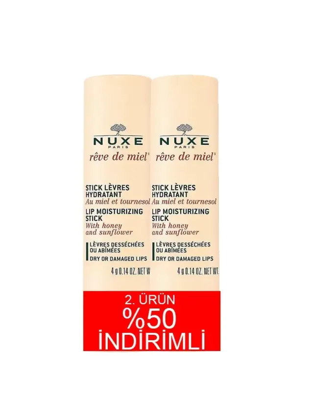 Nuxe Reve de Miel Stick Levres Hydratant 2x 4g - 1