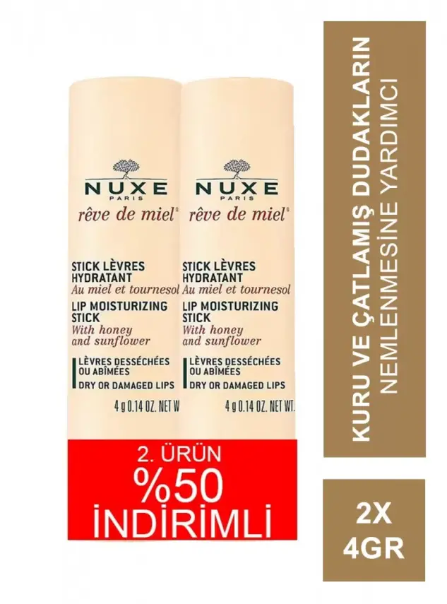 Nuxe Reve de Miel Stick Levres Hydratant 2x 4g - 2